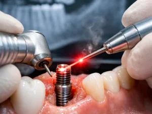 ایمپلنت دندان با لیزر در کرج چیست؟